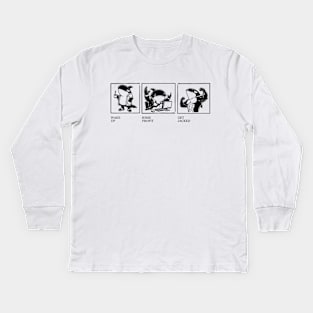 Orca's Daily Life Kids Long Sleeve T-Shirt